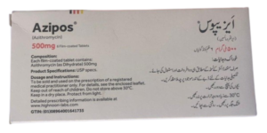 Azipos Tablets back