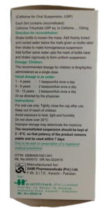 Caricef Suspension back