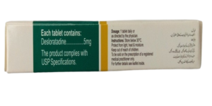 DESORA Tablets back