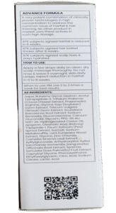 DIVERGE HAIR SERUM back