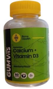 GUMVITS Calcium + Vitamin D3