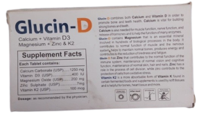 Glucin-D back