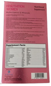 HI NUTRITION WOMEN back