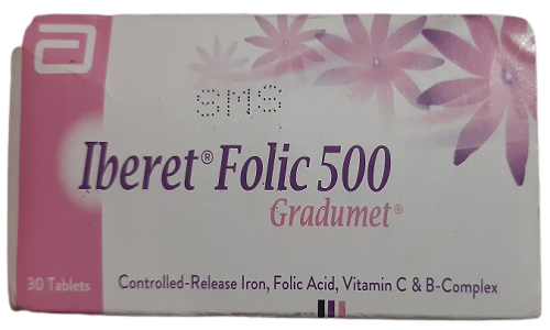 Iberet Folic 500