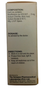MOXICIN back