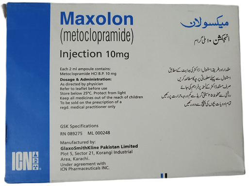 Maxluton Injection Maxolon - Meds Archive