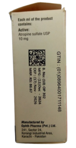 OPHTH-ATROPINE back
