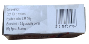 Pyodine Gel back