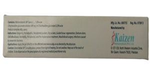 REVOMET PLUS GEL back