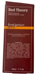 Red Theory Tinted Sunscreen 2